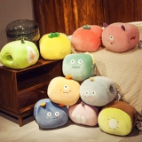 Детская подушка, милая плюшевая игрушка, зимняя мультяшная кукла для сна