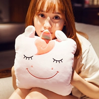 Квадратный розовый единорог