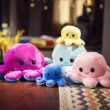 Маленькая милая двусторонная кукла для рыбалки, плюшевая игрушка, осьминог, подарок на день рождения