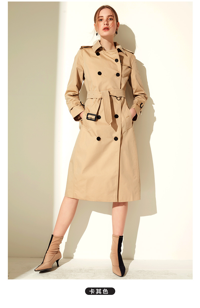 Trench pour femme WEMELY    en Polyester - Ref 3227184 Image 8