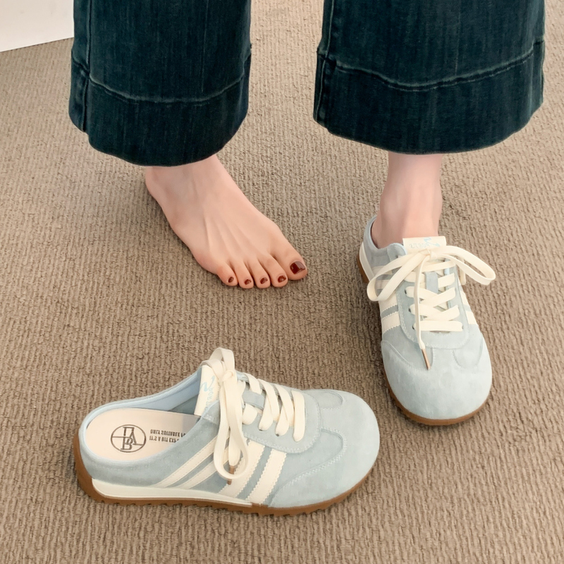 Baotou Half-Slippers for Women, Summer Outdoor Wear, 2026 New Style, Super Popular, Thick-Soled, Height-Increasing, Office Slip-On Shoes for Women Baotou Half-Slippers for Women, Summer Outdoor Wear, 2026 New Style, Super Popular, Thick-Soled, Height-Increasing, Office Slip-On Shoes for Women