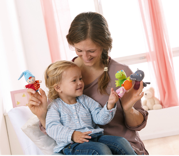 Exit Germany boutique role-playing with parent-child interaction Puzzle Good Toys cute finger puppets Early teaching toys