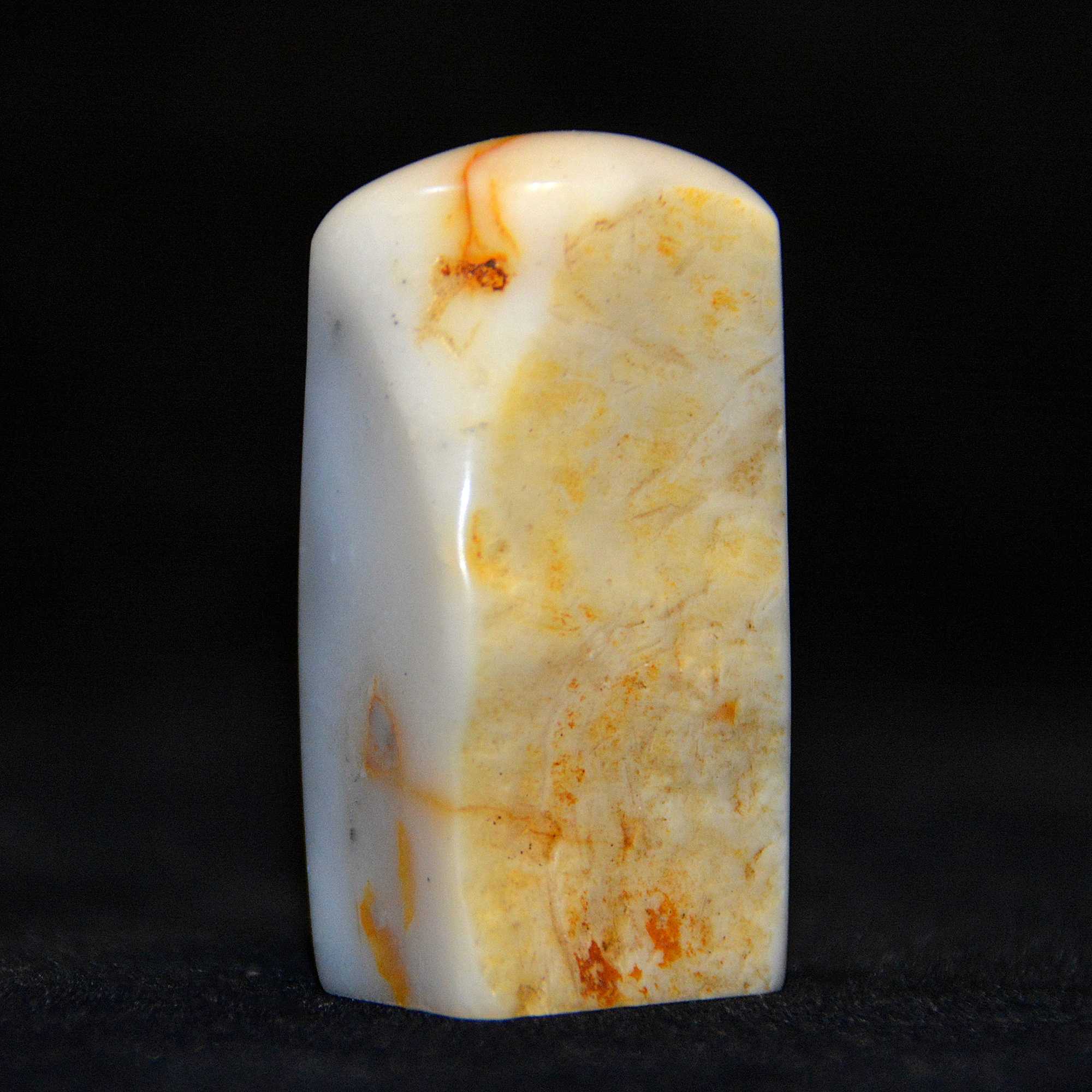 寿山石 凍石 白田黄 印鑑 清時代 寿山石 凍石 白田黄 印鑑 清時代 - メルカリ