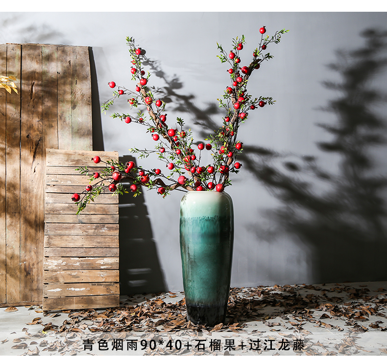 Jingdezhen ceramic hotel villa covers large vases, the sitting room porch flower flower decoration flower arranging furnishing articles