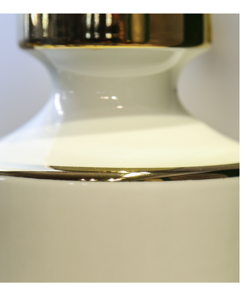 Jingdezhen ceramic light key-2 luxury furnishing articles home sitting room adornment office vase simulation flowers, contracted and I