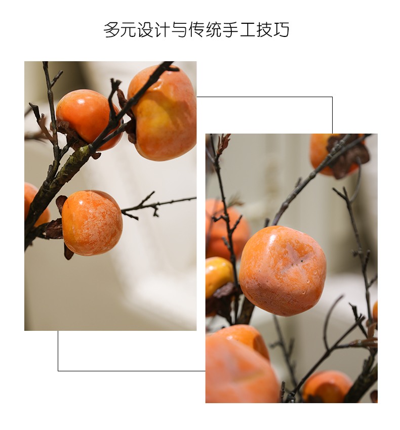 I and contracted light key-2 luxury electroplating silver flower implement the ceramic vase furnishing articles example room floor porch soft decoration