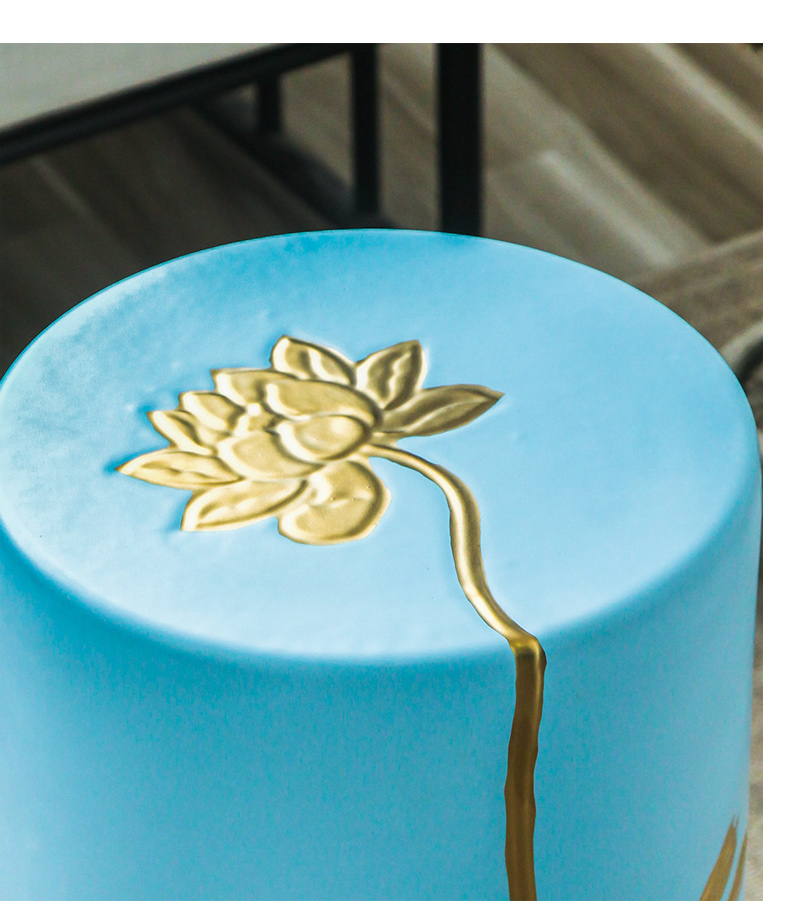 The New Chinese jingdezhen ceramic stools creative I and contracted sitting room ground furnishing articles in who embroidered pier summer cool shoes who