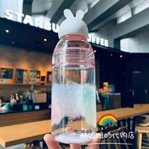 Starbucks 2022 Spring Cute Gorgeous Starry Sky Galaxy Jade Rabbit Mid-Autumn Festival Cute Rabbit with warm water and drink water with your hands