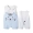 Quần áo bé trai mùa hè bé trai quần áo bé gái mùa hè quần áo cotton ngắn tay leo núi 3-6 tháng quần áo bé - Áo liền quần bộ khủng long