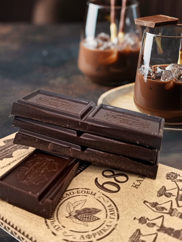 Оригинальный импортный черный шоколад Kangmeina Kanaco Belarus Black and Pure Cocoa - 68 72 90 процентов