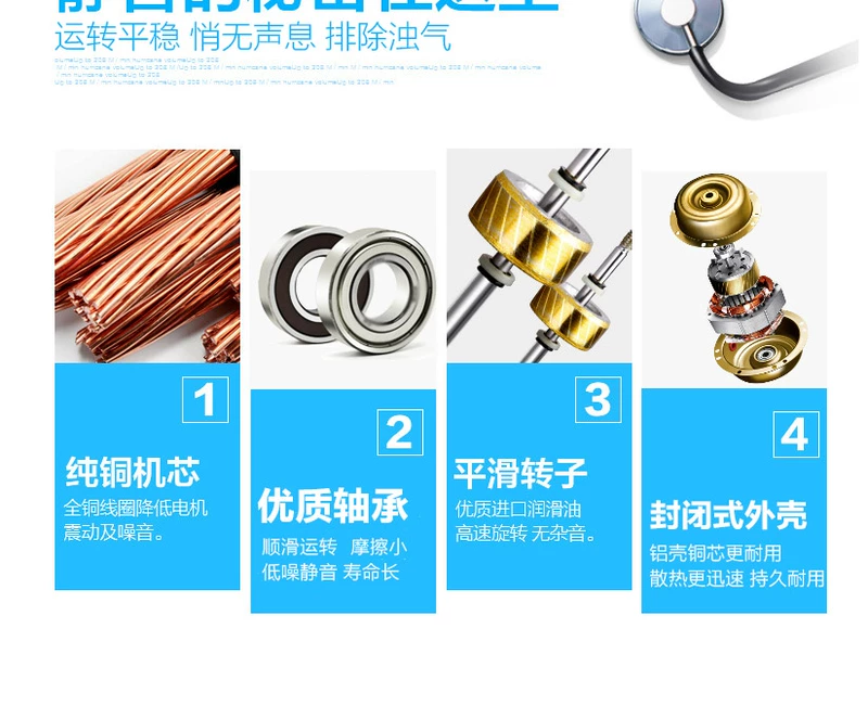 Quạt sàn công nghiệp Emmett quạt công suất cao quạt công suất lớn 650 quạt sàn nhà máy sàn điện - Quạt điện