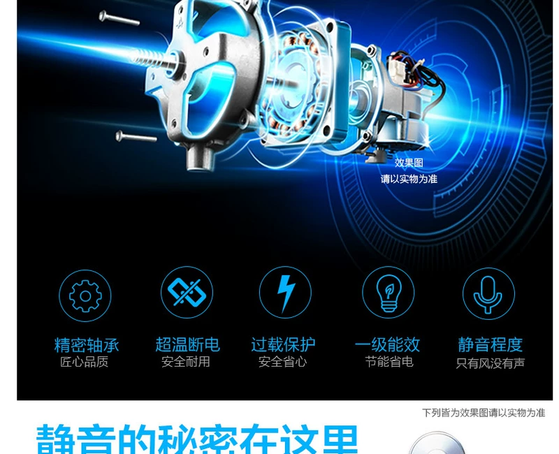 Quạt sàn công nghiệp Emmett quạt công suất cao quạt công suất lớn 650 quạt sàn nhà máy sàn điện - Quạt điện