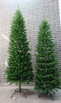 Green Christmas tree arrangement ornament 1 8 m 2 1 m green encrypted pencil pen tree 180CM hair planting snow tree