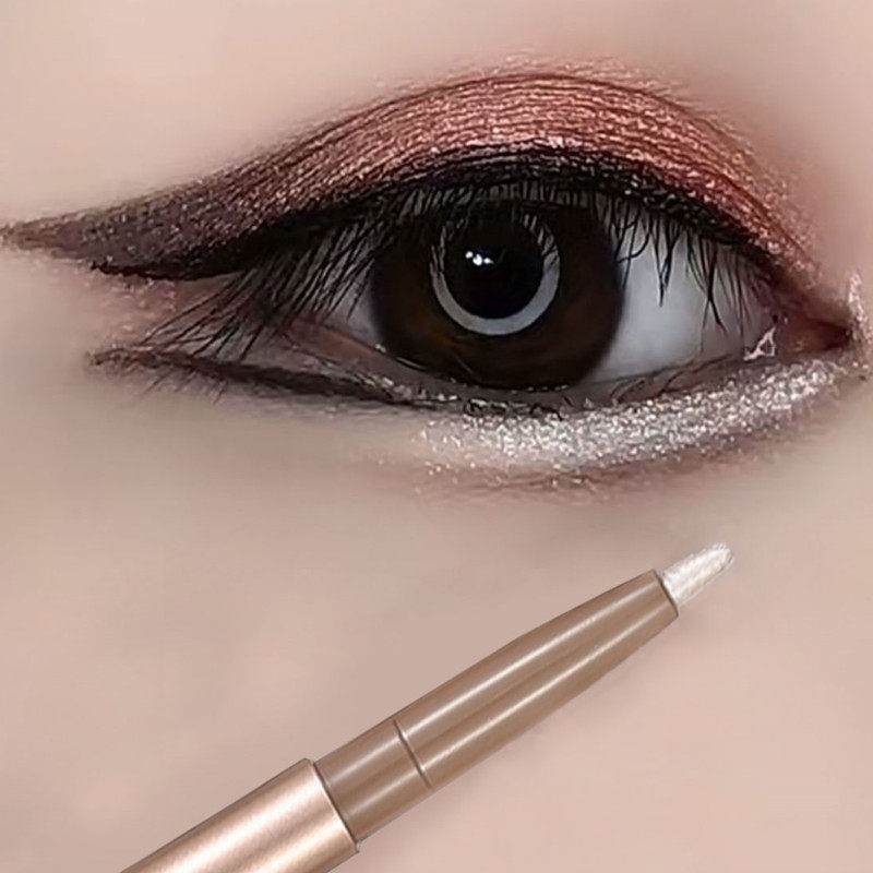 Li Jiaqi recommends pearlescent lying silkworm pen female highlight brightening double-headed dual-use long-lasting non-smudged eye pencil eye makeup beginner