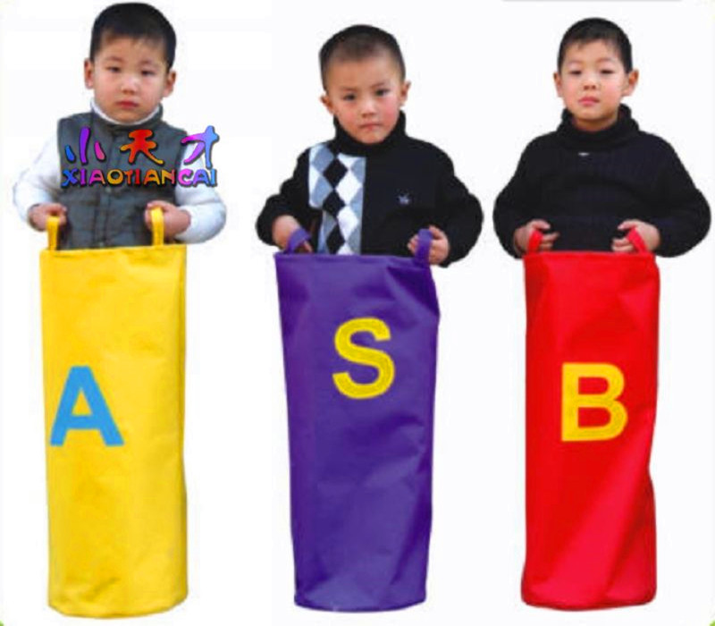 Kindergarten Sensory Integration Equipment Digital Jumping Bag Feel Integrated Training Equipment Children Toy Kangaroo Jumping Bag