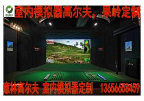 T-up Body Tai Fu Simulator Golf Villa Simulation Golf Indoor Golf Cinema Golf