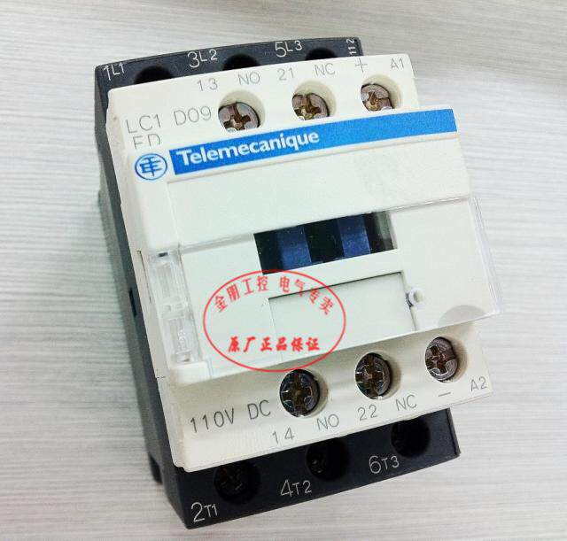 Original installation imported Schneider DC contactor LC1D09FD DC110V