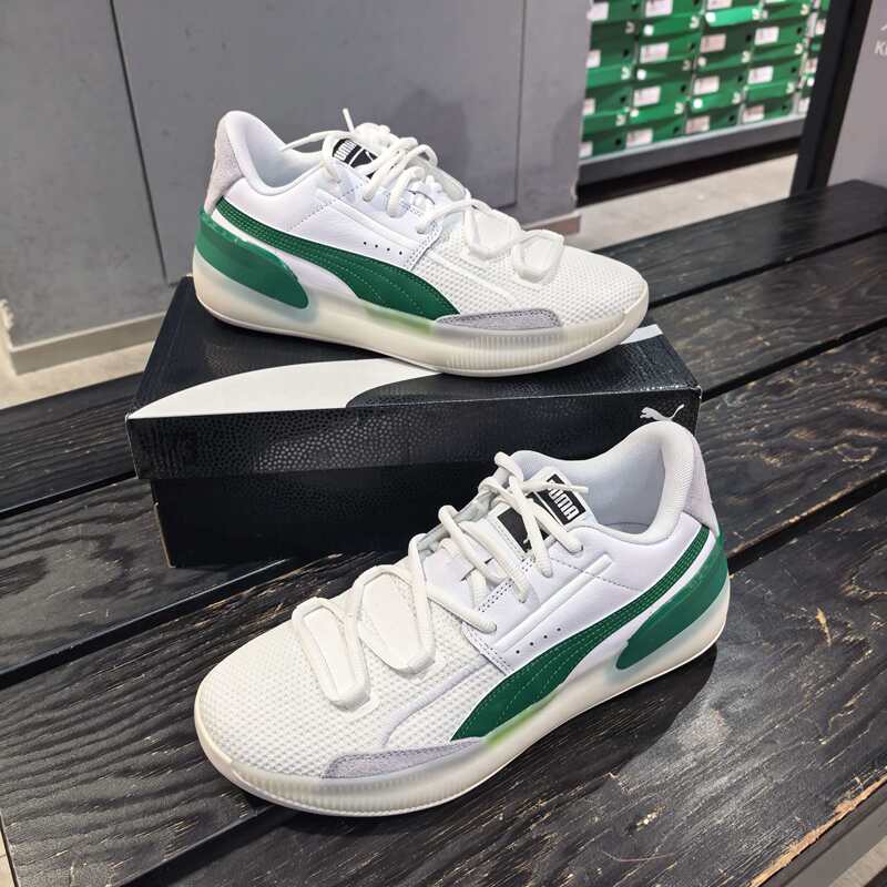 Puma Clyde Hardwood Men's Cushioning, Wear-Resistant, Non-Slip Practical Basketball Shoes 193663 Puma Clyde Hardwood Men's Cushioning, Wear-Resistant, Non-Slip Practical Basketball Shoes 193663