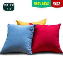 Outdoor furniture folk Sleeping Pillow Lying Bed Backrest Waist Relies on Soft Waterproof Sofa Cushions Sunscreen Sunscreen Seating Cushions Cover