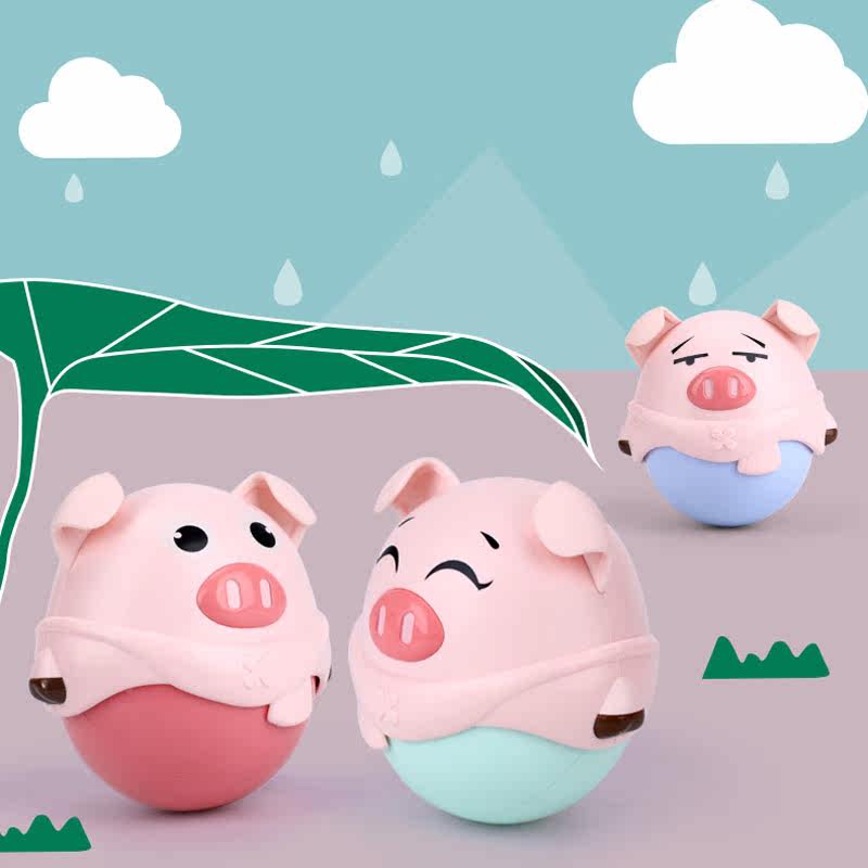 Infant sliding tumbler baby tooth fixer nodding doll 3-6 months baby early education educational toys 0-1 years old - Taobao