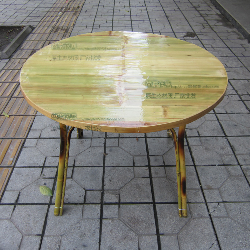 Bộ bàn ghế tre, nhà hàng, bàn ghế sofa đơn, trang trại trên núi, phòng riêng, bàn ghế 6 + 1, bàn ghế tre giường ngủ đẹp