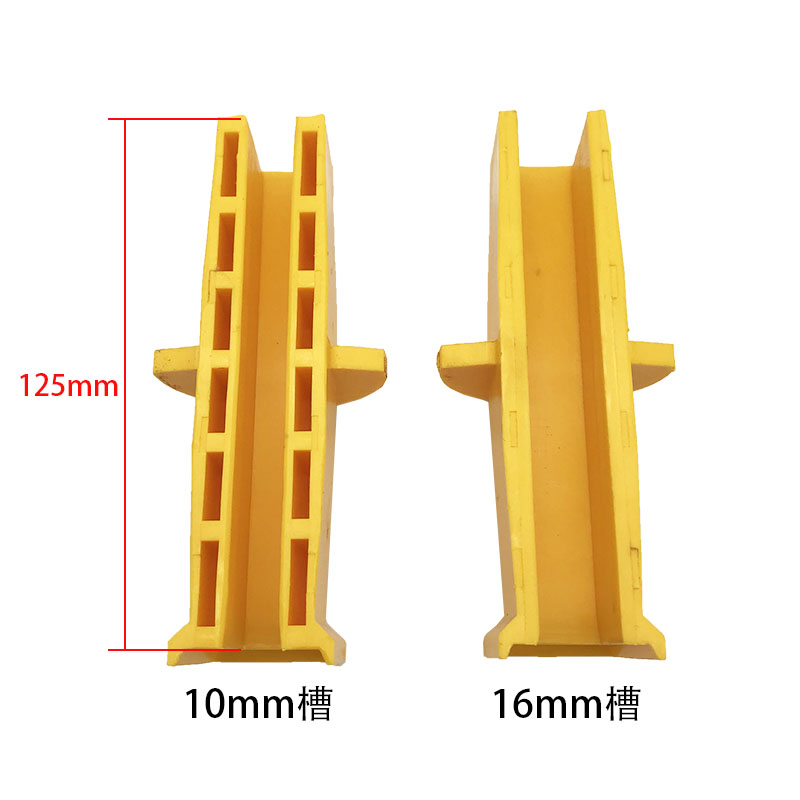 Tyson boots lining lift boots lining Tyson main rail car guide boots 125 * 16125 * 10 Tyson lift boots lining-Taobao