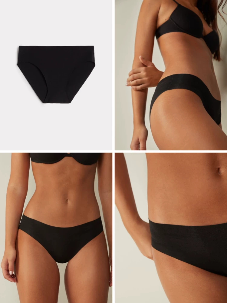 Intimissimi Ladies Underwear Sexy Syndrome Solst Color Cotton Triangle Trike Comfortable Protocol Si70v2