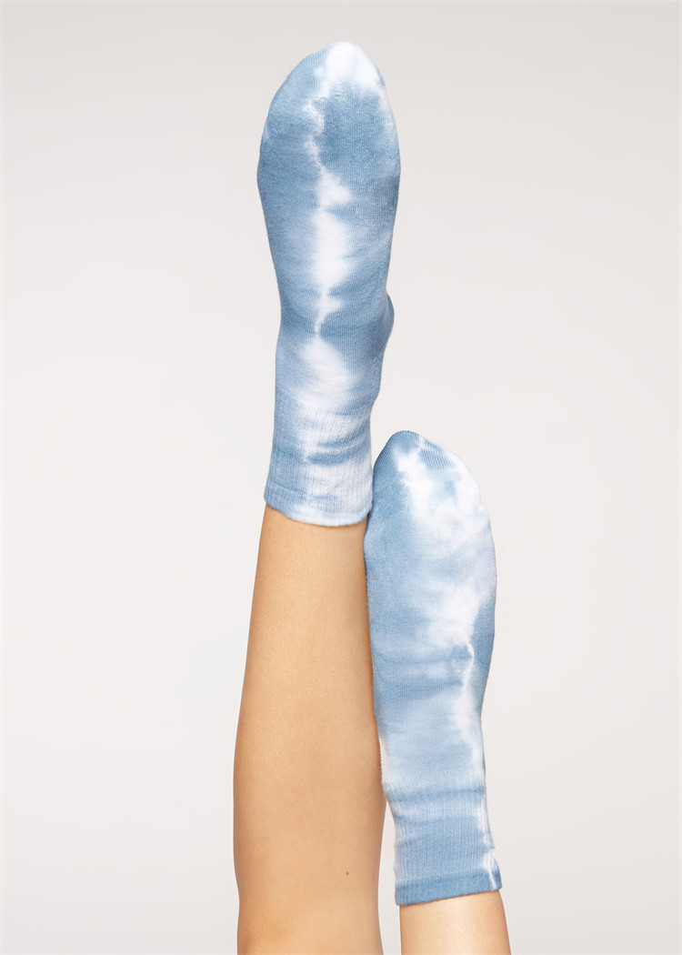 (Spot) Calzedonia Socks Lady Graffiti Color Cotton Comfort Short Socks Sports Socks Fashion Street Pat