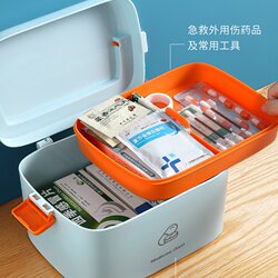 Household medicine box family large-capacity multi-layer medicine box full set of emergency medical care medical storage medicine small medicine box