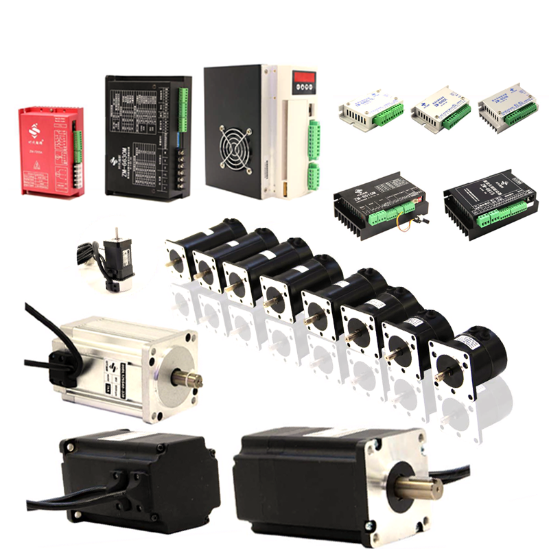 DC low-voltage brushless motor 42 57 60 80 86 110 drive kit with brake reducer