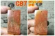 Xuanhua Shanggu Cổ đại Hoa Kỳ Red Agate Mặt dây chuyền Scoop Xô Tay tre Vòng tay Phật Phụ kiện Vòng cổ 100 Nhẫn Hạt - Nhẫn