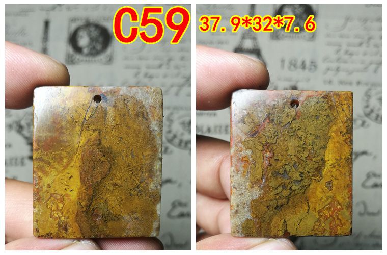 Xuanhua Shanggu Cổ đại Hoa Kỳ Red Agate Mặt dây chuyền Scoop Xô Tay tre Vòng tay Phật Phụ kiện Vòng cổ 100 Nhẫn Hạt - Nhẫn nhẫn cặp bạc