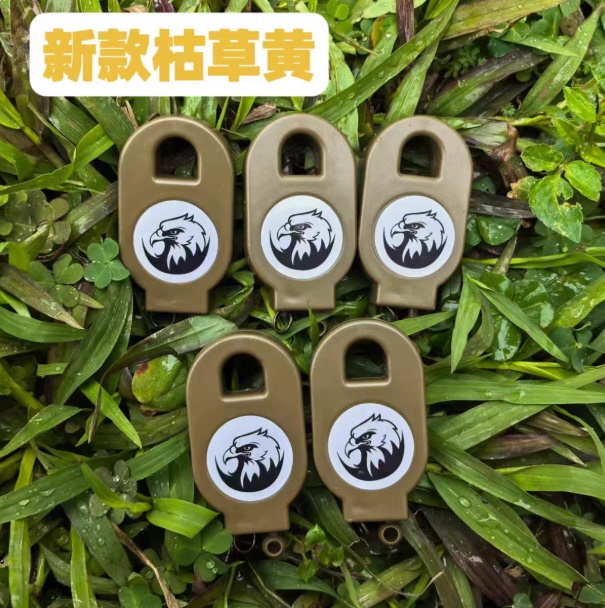 2026 New Model Grass Green Color Retractable Outdoor Retractable Controlable Keychain Easy-Pull Buckle Anti-Loss Rope Hand-Controlled Pendant Retractable Buckle