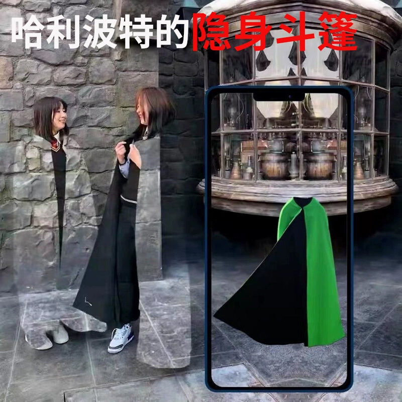 Harry Potter Invisibility Cloak Magic Invisibility Cloak Transparent Real Person Invisibility Magic Cloak Transparent Person Invisible Cloak Nnb2