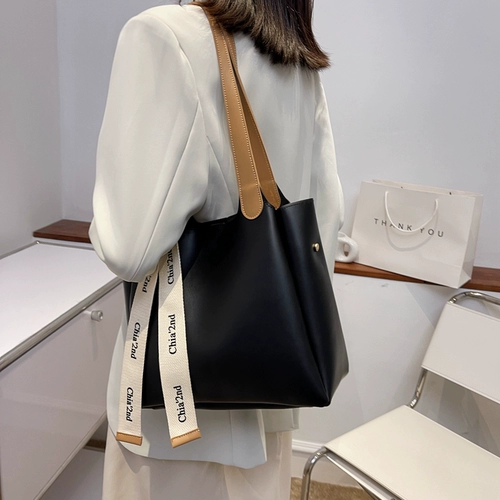 Летняя вместительная и большая сумка через плечо, портативная сумка на одно плечо, коллекция 2023, изысканный стиль