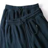 Японские ретро зимние джинсы с начесом, однотонные спортивные штаны