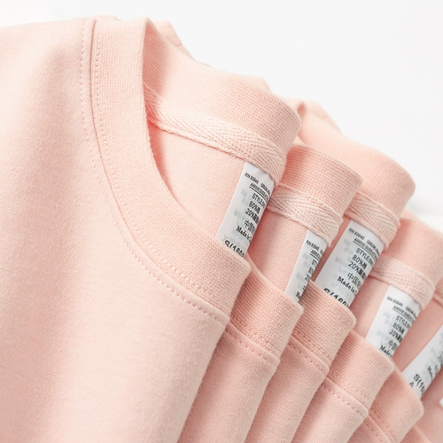 Розовая весенняя цветная толстовка, лонгслив для отдыха для влюбленных, тренд сезона