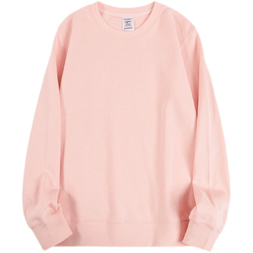 Розовая весенняя цветная толстовка, лонгслив для отдыха для влюбленных, тренд сезона