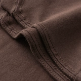 Хлопковая летняя шоколадная футболка с коротким рукавом, базовая рубашка, свободный крой