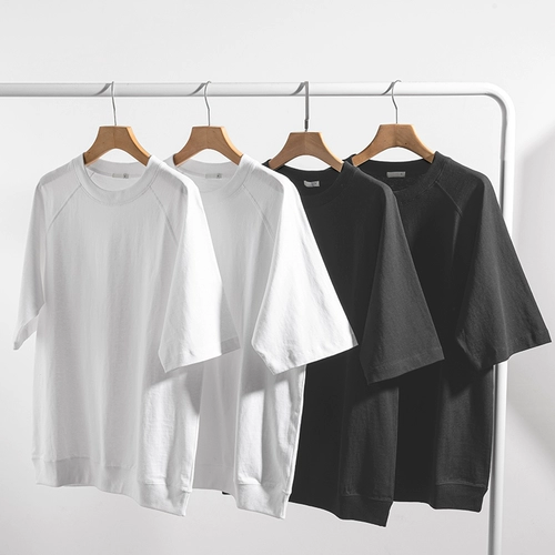 Хлопковая базовая летняя цветная футболка, короткий рукав, оверсайз