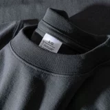 Хлопковая летняя однотонная цветная футболка с коротким рукавом для отдыха