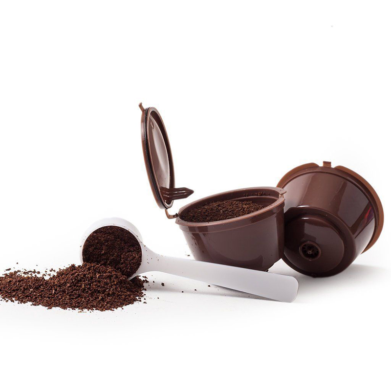 Ly cà phê viên nang Dolce Gusto vui nhộn hơn cốc lọc viên nang đầy vỏ lọc 10 bộ - Cà phê ly uống cafe độc đáo