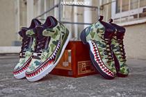 Flys Han son out-of-the-ball shoes customised DIY ID service Painted Camaraise