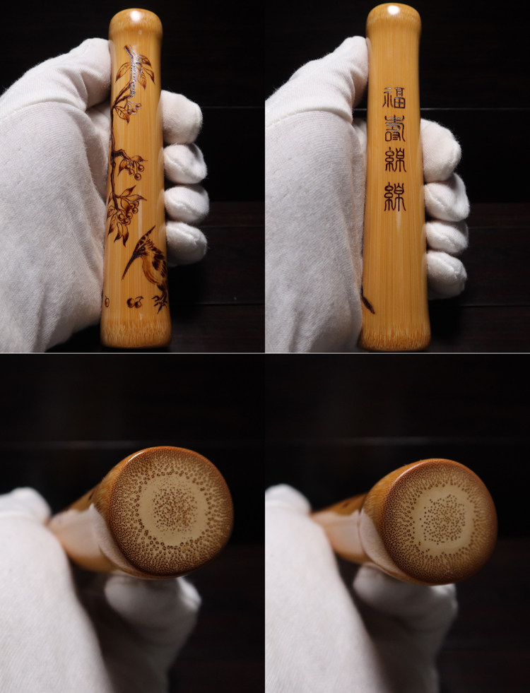 实心竹烙画图片,实心竹烙画,实心竹图片_大山谷图库