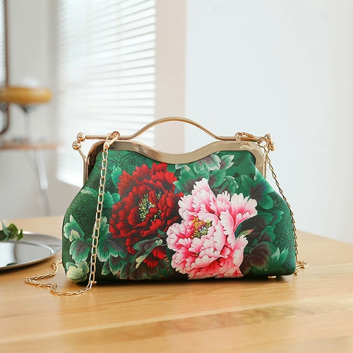 Этническое ципао, сумка через плечо, ретро сумка на одно плечо, этнический стиль, подарок на день рождения