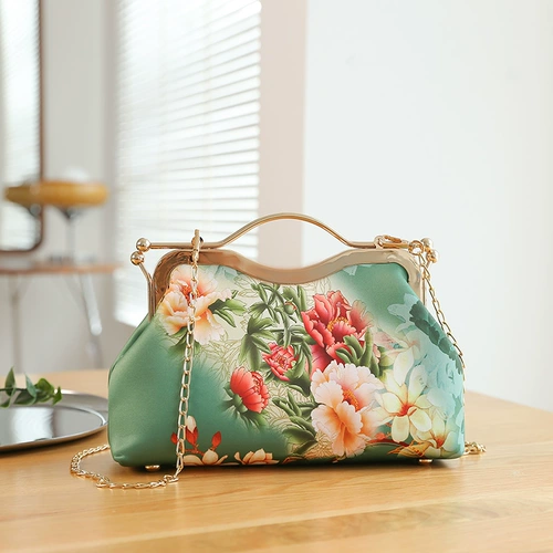 Этническое ципао, сумка через плечо, ретро сумка на одно плечо, этнический стиль, подарок на день рождения