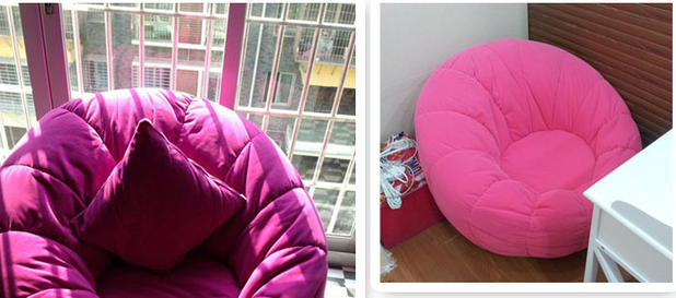 Hộ gia đình beanbag ghế ghế đơn giản căn hộ nhỏ tiệm ban vẻ đẹp hiện đại cá nhân sofa bí ngô nhỏ - Ghế sô pha sofa phòng ngủ