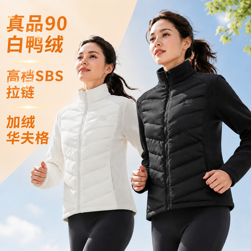 Dove Lightweight down Jacket for Women, Stand-Up Collar, Zipper, White, Lightweight Warm Coat, High Collar, White Duck Down, Women's Winter Dove Lightweight down Jacket for Women, Stand-Up Collar, Zipper, White, Lightweight Warm Coat, High Collar, White Duck Down, Women's Winter