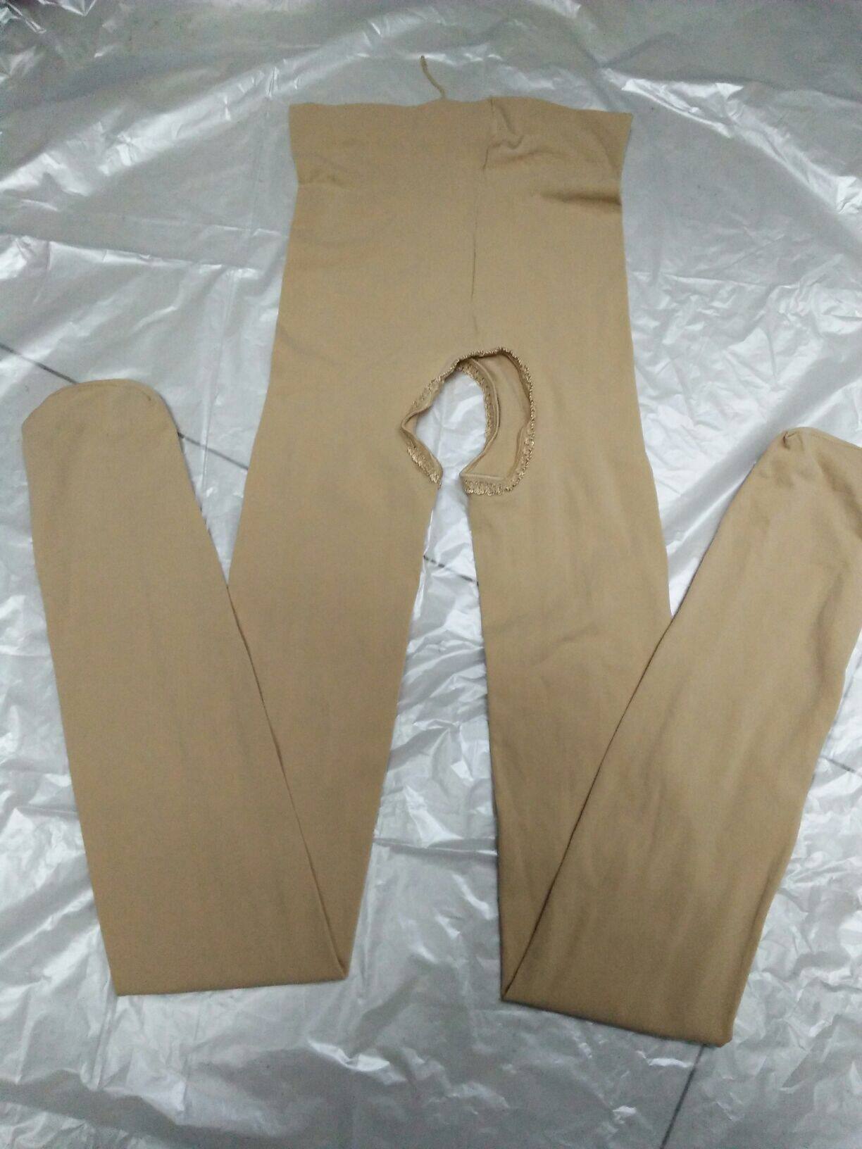 Male and female Goose Down Open Gear Pants Socks Spring Autumn Pants Free of Nitch Pants Socks Manufacturer Promotion 5 Bars