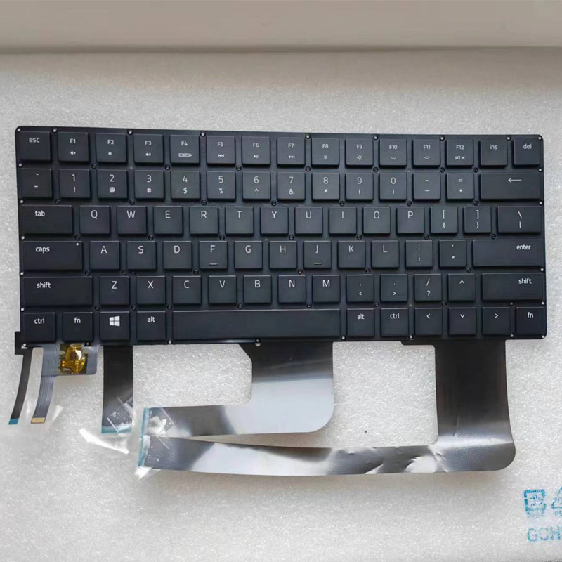 Rtdpart Is Suitable for Razer Blade15 Rz09-02886 02887 Laptop Keyboard Uk